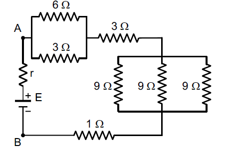 A força eletromotriz do gerador ideal é: a) 24 V b) 18 V c) 15 V d) 12 V e) 6 V 27-No circuito esquematizado, onde i = 0,6 A, a força eletromotriz E vale: