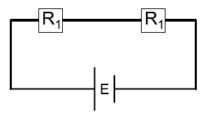 de fem ε = 60 V e dois resistores de resistências R 1 = 10 Ω e R 2 = 5,0 Ω. 39-Um aperímetro ideal A, um resistor de resistência R e uma bateria de f.e.m. ε e resistência interna desprezível estão ligados em série.