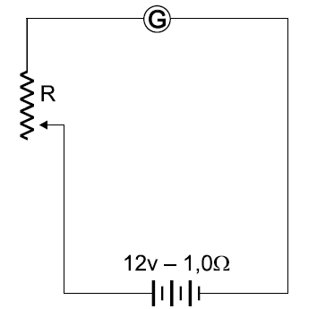 a) 6,0 A b) 5,0 A c) 4,5 A d) 2,0 A e) 3,0 A 55-No circuito esquematizado, a potência total dissipada pelo efeito