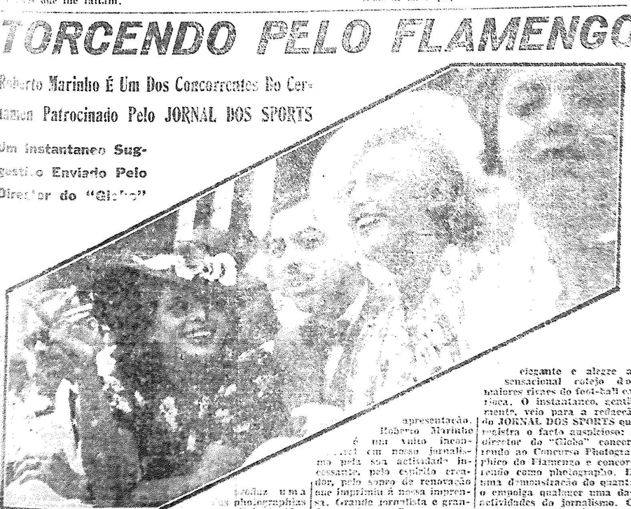 98 Figura IX Primeiro selo da Campanha Geração Flamenga, promovida pelo Jornal dos Sports em conjunto com o jornal O Globo.