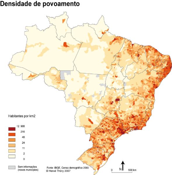 O Brasil sai do século XIX com aproximadamente 10% da população nas cidades. Em 1940, a população urbana representa apenas 26,3% do total (SANTOS, 1993).