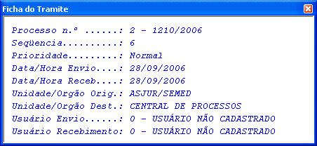 selecione a linha desejada para a consulta a aperte a tecla F7 conforme (figura 21) e para