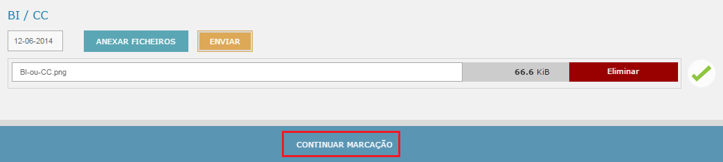 Capítulo: Fazer marcação para renovar