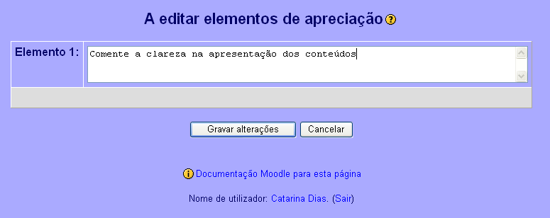 Esconder notas antes de haver consenso: permite mostrar ou ocultar dos alunos as avaliações quantitativas que vão sendo atribuídas até que se chegue ao consenso (caso a opção anterior esteja