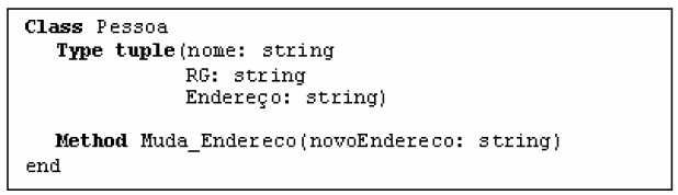 Os tipos de dados do O 2 são boolean, character, integer, real, string e bit. Existem também construtores de tipos complexos de dados, que podem ser aplicados recursivamente. A Figura 6.