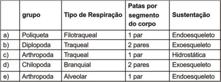 Marque a alternativa que apresenta informações corretas sobre esses animais.