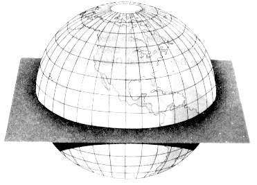 17.1.2 PRINCIPAIS LINHAS, PONTOS E PLANOS DO GLOBO TERRESTRE EIXO DA TERRA é a linha em torno da qual a Terra executa o seu movimento de rotação, de Oeste para Leste (o que produz nos outros astros