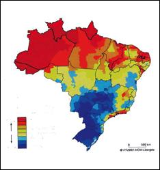 P á g i n a 142 59 - Há várias possibilidades de regionalizar o Brasil.