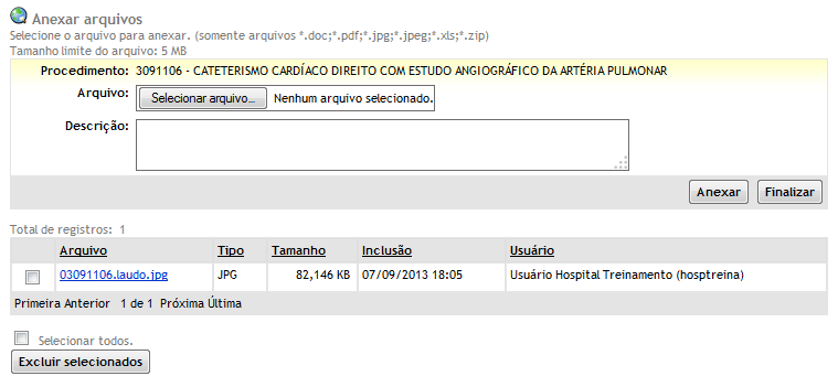 Vale ressaltar que os campos virão previamente selecionados com as informações mais utilizadas, sendo assim, quando o Tipo de Atendimento, por exemplo, não se tratar de um Exame e sim de uma Terapia