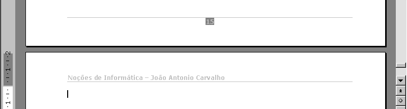 30 INFORMÁTICA PARA CONCURSOS PÚBLICOS 1) Barra de Menus: Contém todos os comandos utilizados no Word listados em sua forma de texto. Em cada menu daqueles (Arquivo, Editar, Exibir, etc.