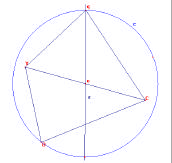 intercessão entre as duas circunferências e não os pontos. - Paralelogramo Protocolo 8: Iris O Professor fala: - Na aula passada, nós começamos a trabalhar com o paralelogramo.