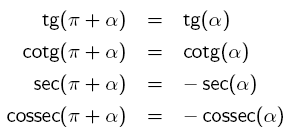 Então  Então Os resultados obtidos para a redução de quadrantes encontram-se resumidos no seguinte quadro: em que α é um ângulo do quadrante e β é um ângulo a converter. 3.5.