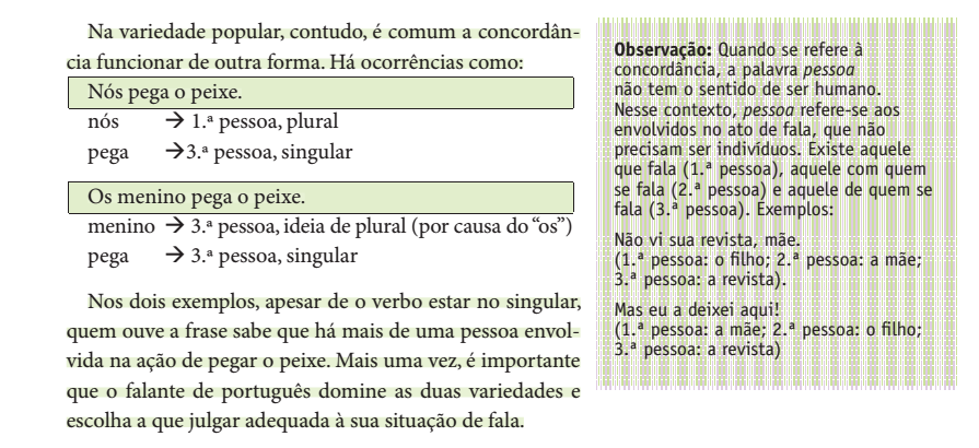 15 Notamos que o título do capítulo em questão, Escrever é diferente de falar, já revela a preocupação com o bom emprego da língua no registro formal, próprio da escrita.