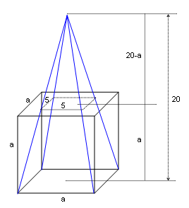 com metade das dimensões do tanque, então: k = π k = 6 v π 00 = π v = 0 L 0) a) cm b) se o plano RST é paralelo ao plano BCD, então RS//BC, ST//CD e RT//BD e então os triângulos ARS, AST, ART e RTS