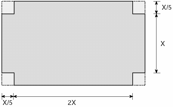A figura abaixo é a planificação de uma caixa sem tampa: a) cm b) 6 cm c) cm a)