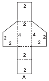 4) (ITA-005) Em relação a um sistema de eixos cartesiano ortogonal no plano, três vértices de um tetraedro regular são dados por A = (0, 0), B = (, ) e C =(-,+ ).