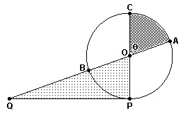 foram encobertos. O raio do disco mede cm e o lado do quadrado mede 10 cm. Considerando essas informações, a) Determine o perímetro do hexágono ABCDEF. b) Determine a área do hexágono ABCDEF.