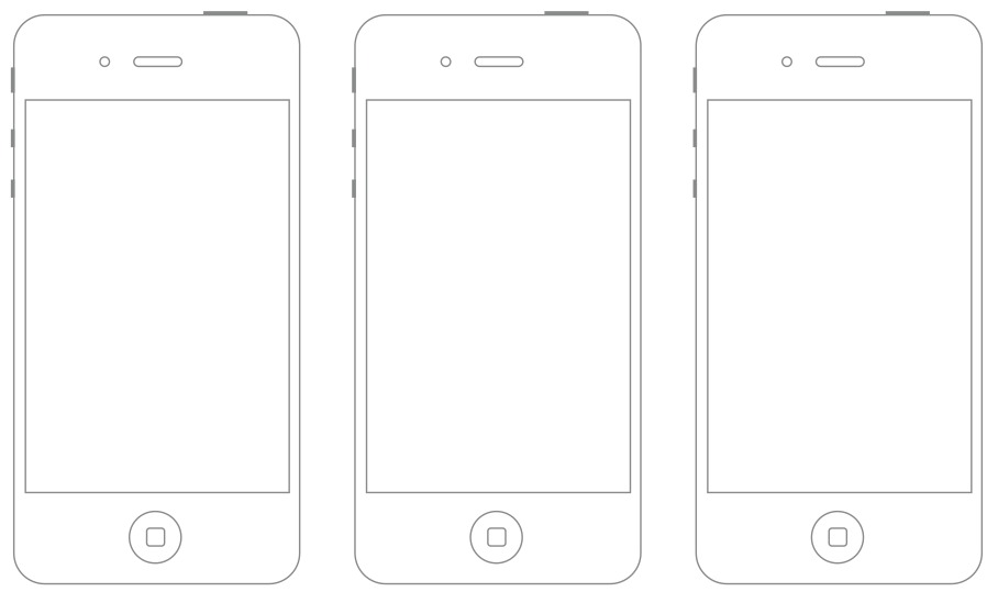 Wireframe Sketch Sheet - Android