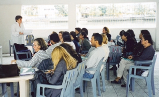 poder sobre os profissionais.