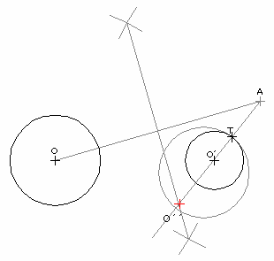 5. DETERMINAR PNT, INTERSECÇÃ DA MEDIATRIZ CM A RETA TA 6.