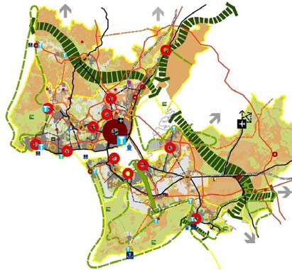 Territorial do PROT-Norte Figura 6 Região Centro: