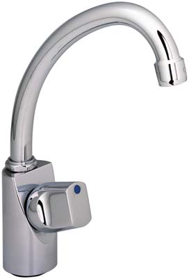 wall tap w/swivel spout manípulo euroliva azul/euroliva blue handle - ref.