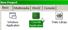 .. Na janela New Project, selecione Console Application 1 A linguagem de programação C foi criado em 1969 por