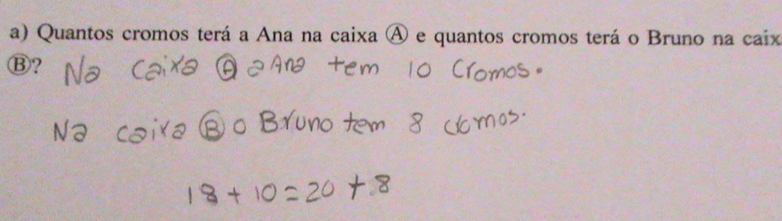 Na apresentação da tarefa considerou-se importante começar por trabalhar o contexto, interpretando o enunciado em conjunto com os alunos.