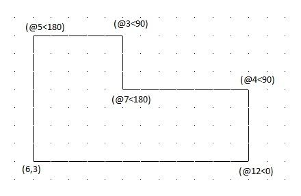 Se não houve alteração, o AutoCad conta os ângulos no sentido anti-horário, com o ângulo zero na posição do