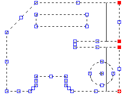 .>>Expression:1/5*rad<ENTER> >>select circle, arc or polyline segment for RAD function:p3 4.0 Commmand: CAL Initializing..>>Expression: end+[20,10] >>Specify entidy for END snap; 6.