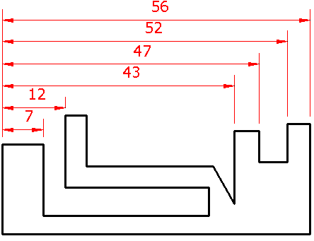 através de seleção window dos pontos respectivos. 8.1.