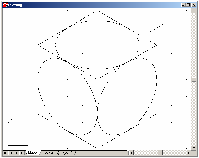 6 Desenho em Perspectiva Axonométrica Isométrica O AutoCAD torna a o desenho em perspectiva axonométrica isométrica uma tarefa trivial, graças ao uso de uma grelha adequada, e à facilidade de