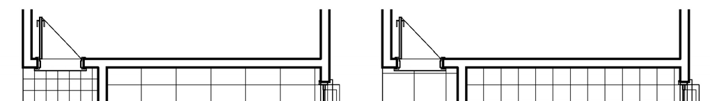 29 A figura seguinte mostra um exemplo de hachuras com dimensões desproporcionais (esquerda) e proporcionais (direita). 3.