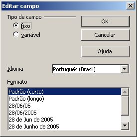 Exemplo de formatação 14 de setembro de 2004 Campo data redefinido 14 - Excluir slide Para excluir uma página (slide) da sua apresentação: Clique na página que deseja eliminar; Clique na Barra de