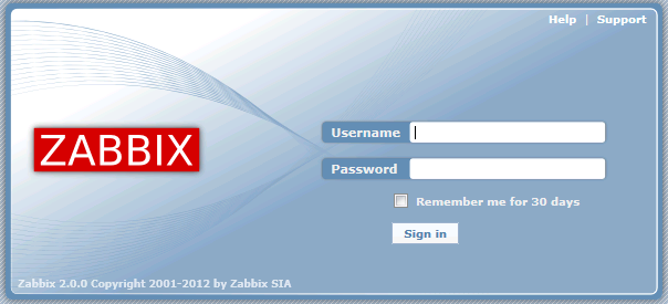 Zabbix 2.