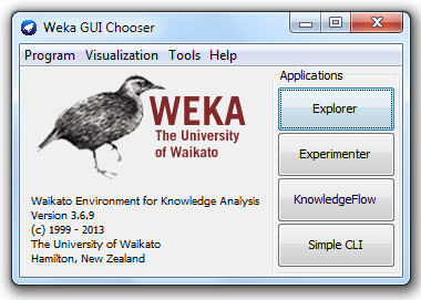 UTILIZANDO O SOFTWARE WEKA O que é 2 Weka: software livre para mineração de dados Desenvolvido por um grupo de pesquisadores Universidade