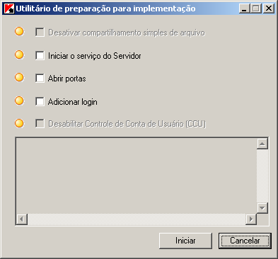 I N S T A L A Ç Ã O R E M O T A E R E M O Ç Ã O D O S O F T W A R E Para concluir o trabalho com o utilitário, pressione o botão Cancelar. Figura 58.