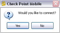 Marque a opção Certificate e clique em Next. Caso não apareça esta tela, Reinstale o cliente CheckPoint Endpoint.
