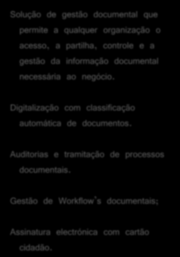 negócio. Digitalização com classificação automática de documentos.