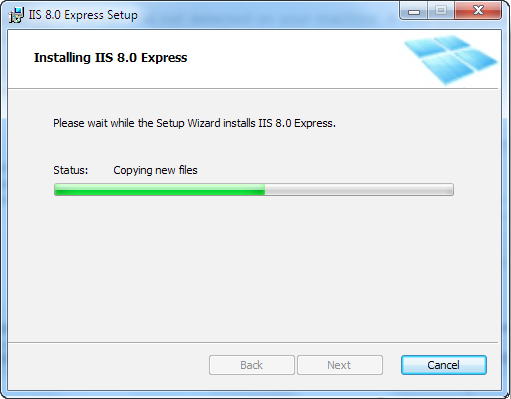10 IIS Express para Windows XP SP3, 7 Home Edition e Windows Server 2003 1.