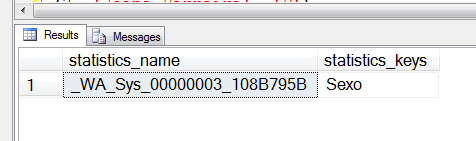 CREATE STATISTICS DROP STATISTICS UPDATE STATISTICS Cria manualmente um objeto de estatística Dropa um objeto de estatística Atualiza manualmente um objeto de estatística Criação de Estatísticas