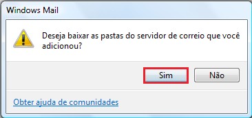 Caso tenha optado por POP3, em Emails de saída(pop3) coloque 995. Selecione Este servidor requer uma conexão segura.