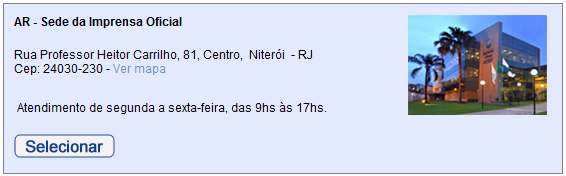 4º. Leia atentamente as informações que aparecerão na próxima tela.