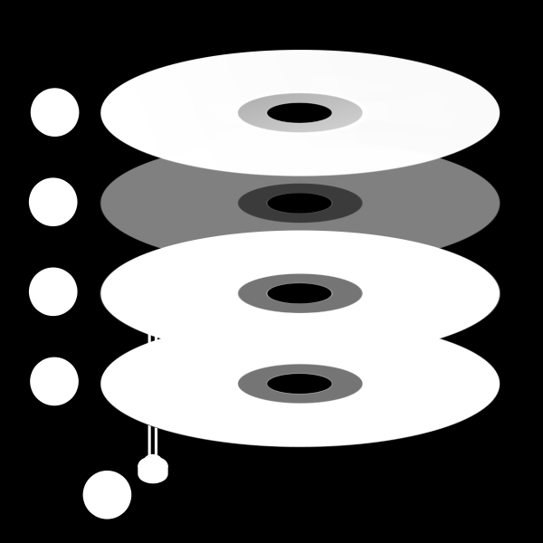Camadas físicas de um disco Os discos ópticos de leitura são compostos por quatro
