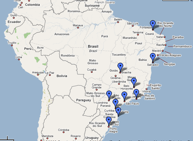 PTTmetro Localidades 3o PTT Forum