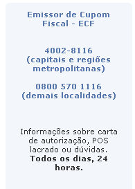 Contato Fale Conosco: Atendimento por e-mail no site da Cielo, ou por telefone Via Central de Atendimento Cielo: