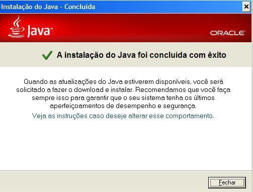 figuras a seguir. Figura 5.1: Download do Java Figura 5.2: Primeira tela da instalação do Java (Clique em Instalar) Figura 5.