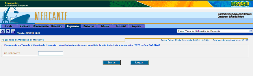 4.2.2 Particularidade das Suspensões Um diferencial entre a suspensão e a isenção é a exigibilidade da Taxa de Utilização do Mercante (TUM) para os casos de suspensão.