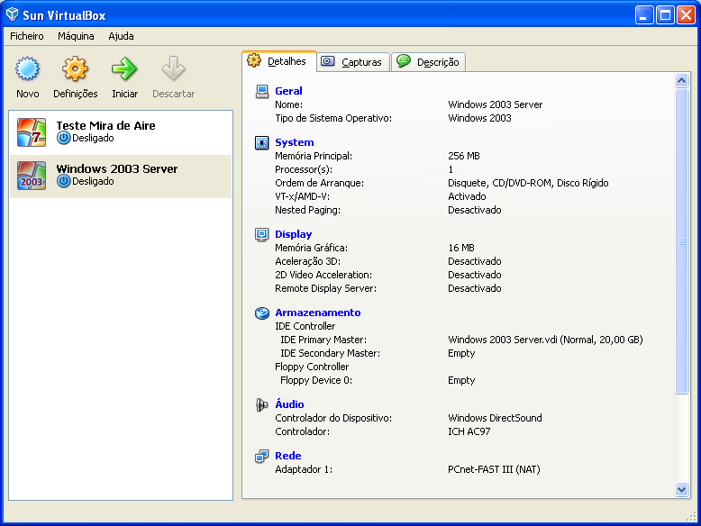 Windows Server 2003 Neste capítulo vou falar de como se instala o Windows Server 2003, a sua descrição e as