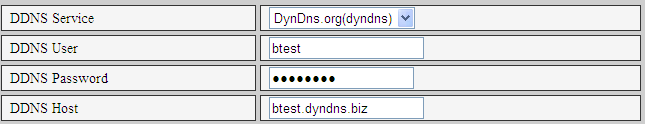 4.3.2 DDNS de Terceiros O usuário pode também utilizar DDNS de terceiros, como